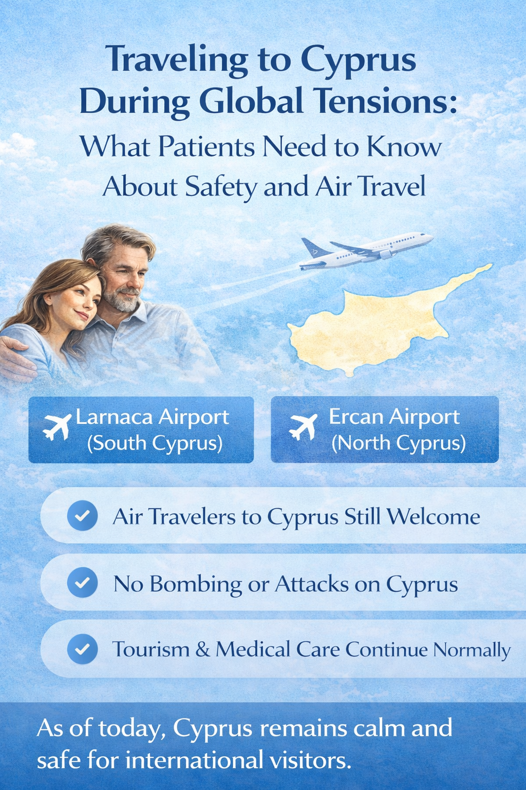 Air Travel to Cyprus During Global Tensions: What Patients Need to Know About Safety and Air Travel 2 air travel