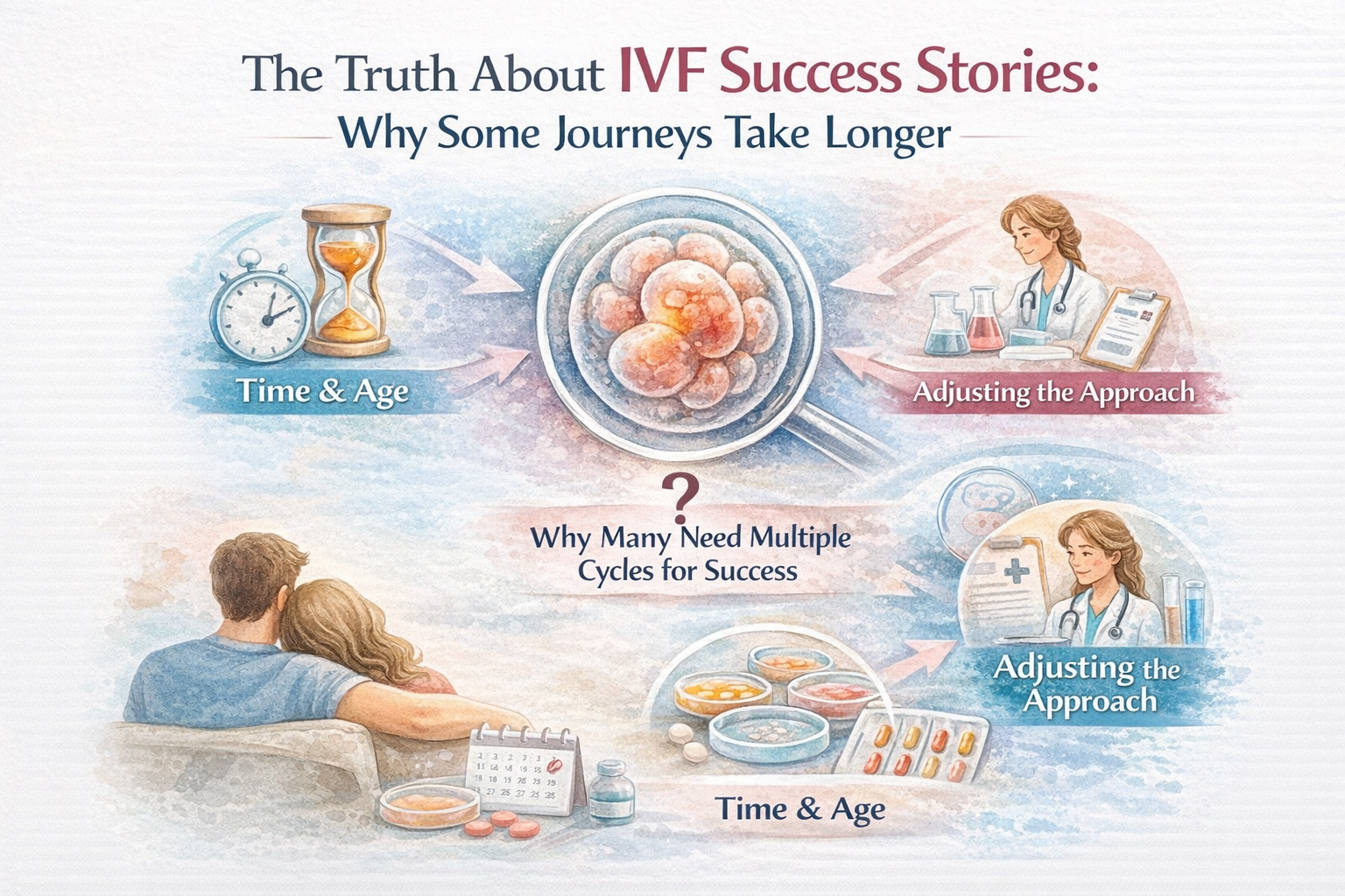 The Truth About IVF Success Stories: Why Some Journeys Take Longer Than Others 2 IVF Success