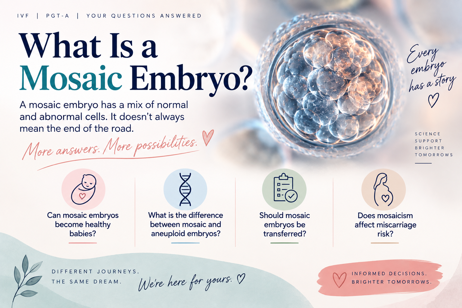 What Is a Mosaic Embryo? What PGT-A Results Really Mean 2 mosaic embryo